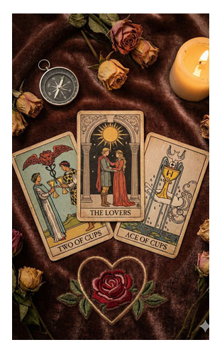 เปิดดวงความรักไพ่ยิปซี 3 ใบ